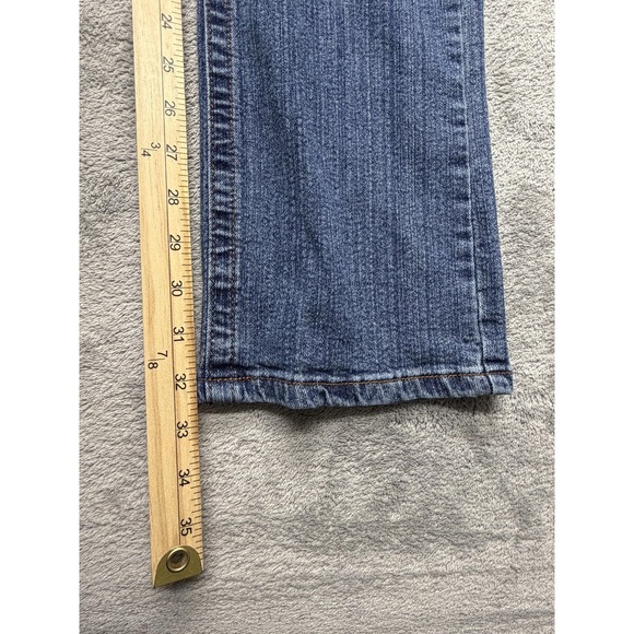 True Religion Jeans Womens 30 Blue Bootcut Horseshoe Back Pockets‎ Stretch Denim - Picture 3 of 7